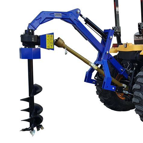 pto post hole digger sub compact|heavy duty post hole diggers.